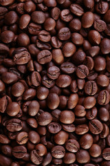 roasted coffee beans  background