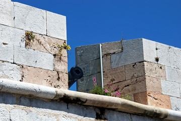 Battlements with canon, Gibraltar © Arena Photo UK