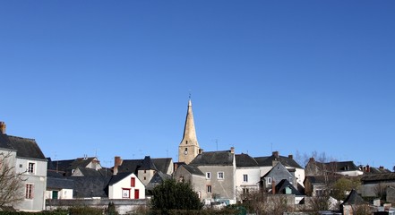 le village du bourg d'iré, maine et loire © papinou