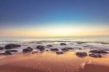 Beautiful cloudscape over the sea