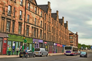 Fototapeta na wymiar Glasgow Altstadt