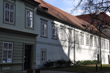 Gasse Stadtzentrum Budweis