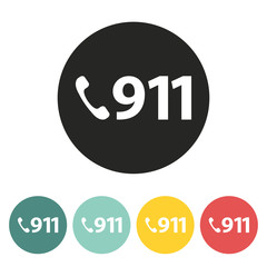 call 911 icon.