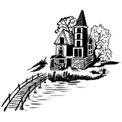 house near the water