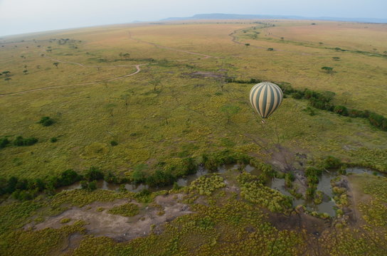 mongolfiera serengeti