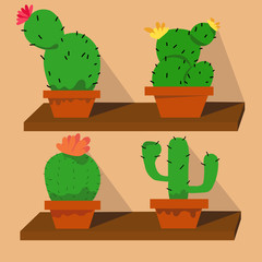 vector cactus