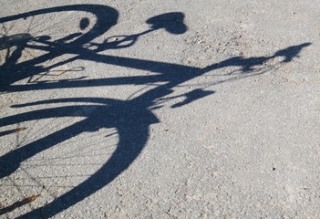 Fahrrad Silhouette