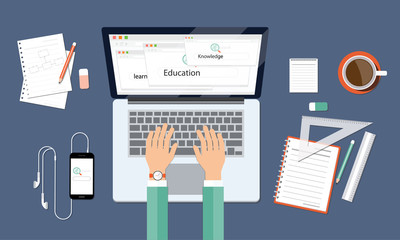 business leanning knowledge and education onlin workspace