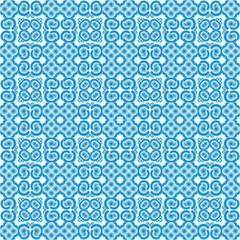 Vector background of blue polygons. Pattern of geometric shapes.