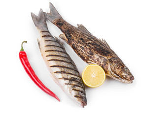 Grilled seabass
