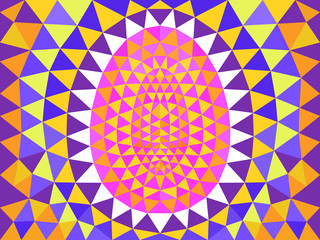 Abstract Easter pattern.