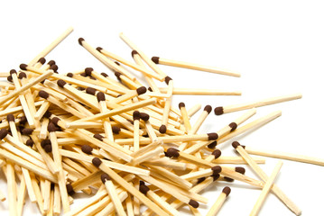 small heap of matches