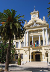Fototapeta na wymiar Ayuntamiento, Málaga, Andalucía