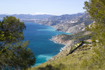 Landscape of Andalusia in Spain