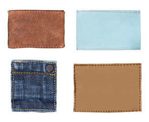 jeans label clothing tag