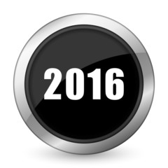 new year 2016 black icon new years symbol