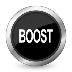 boost black icon