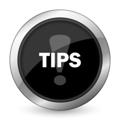 tips black icon