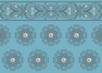 Seamless ornamental pattern