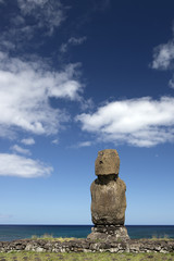 Moai (Osterinsel, Rapa Nui)