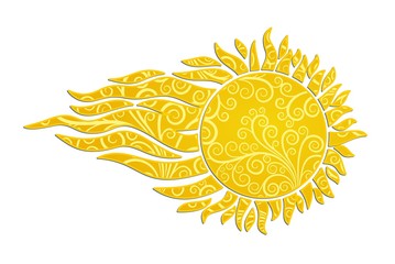 Fototapeta premium Sun logo