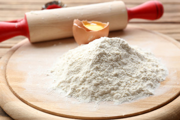 Heap of flour