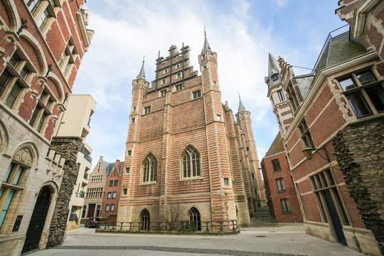 The Vleeshuis in Antwerp, a former guildhall of the butchers