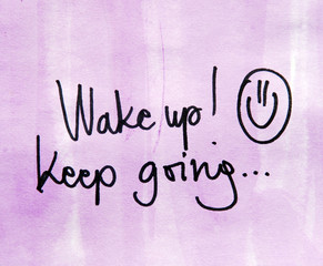 motivational message wake up