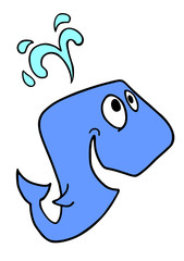 whale vector