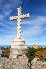 Cross High, of King Ferdinand. Pena Palace Sintra, Portugal.