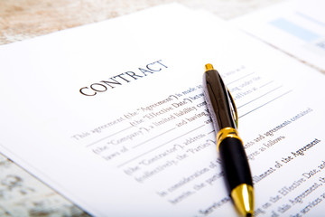 Sign a Contract.