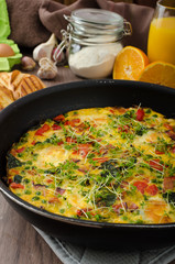 Vegetarian frittata