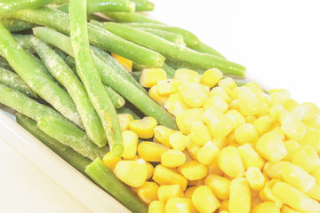 Green bean and corn