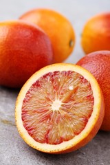 fresh blood orange