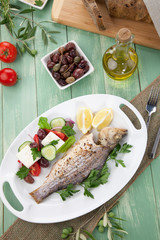 Roasted Seabass