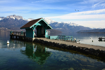 Lac d'Annecy vu de Sevrier