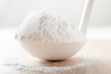white flour