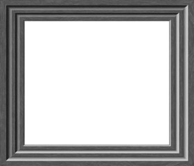 Fototapeta premium Grey Wooden Frame for Photographs.