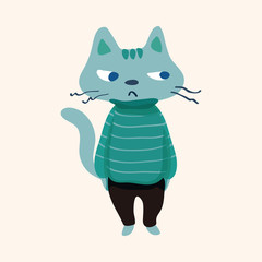 cat theme elements vector,eps