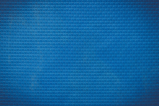 Blue rubber pattern use on floor of speed boat
