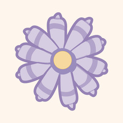 flower theme elements vector,eps