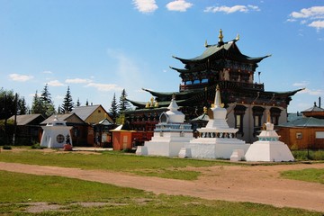 Buddhist Temple Datsan, Ivolginsk, Russia