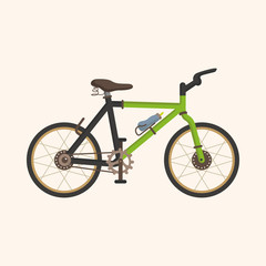 Fototapeta premium transportation bike theme elements vector,eps