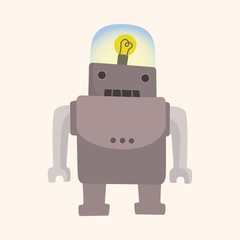robot theme elements