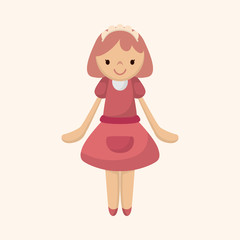 waiter theme elements vector,eps