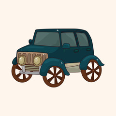 transportation car theme elements vector,eps