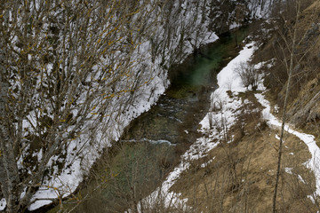 Obraz na płótnie Canvas canyon - korana river