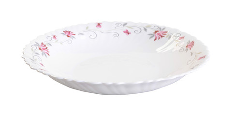 plate, plate on background. ceramic plate on a background