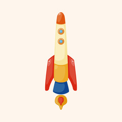 spaceship theme elements vector,eps