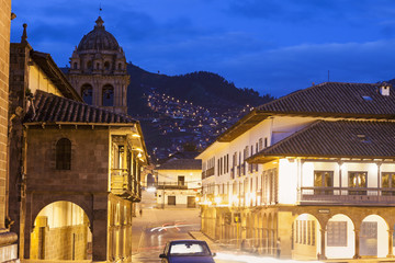 Fototapeta na wymiar Streets of Cuzco